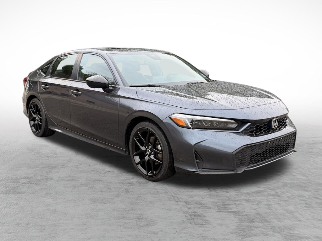 Certified 2025 Honda Civic Sedan Hybrid Sport Sport CVT