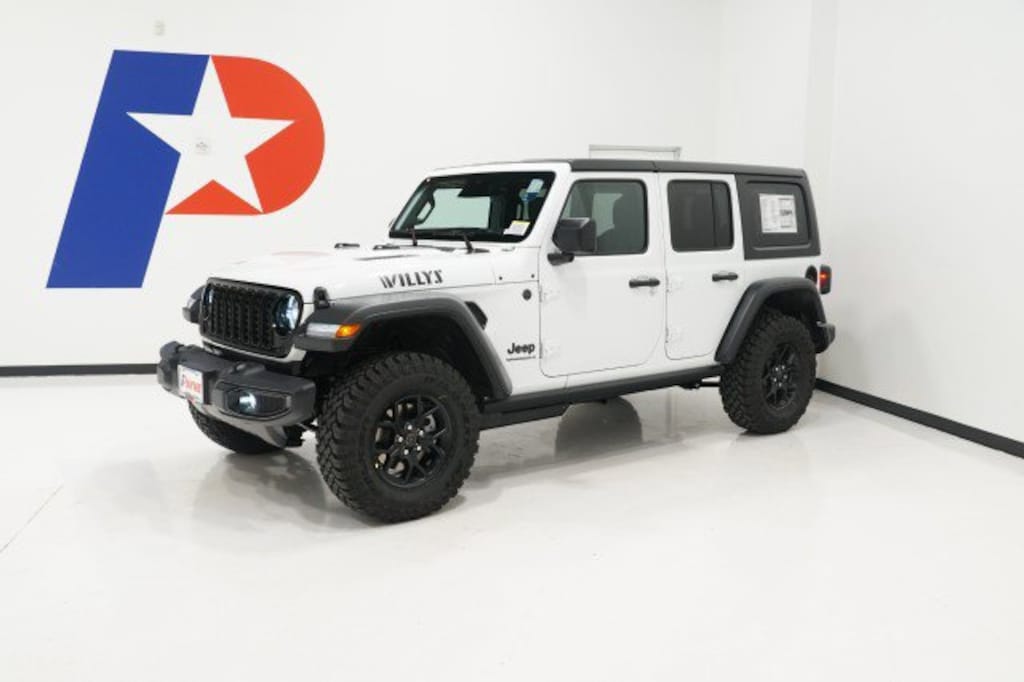 New 2026 Jeep Wrangler 4-DOOR WILLYS Sport Utility