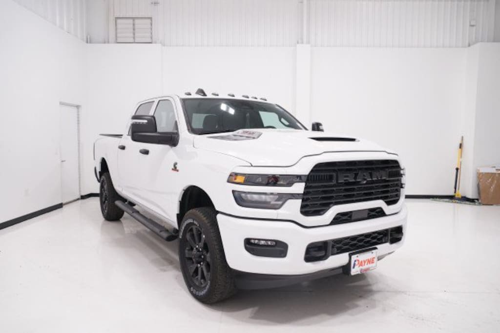 New 2027 Ram 2500 BLACK EXPRESS CREW CAB 4X4 6'4 BOX Pickup