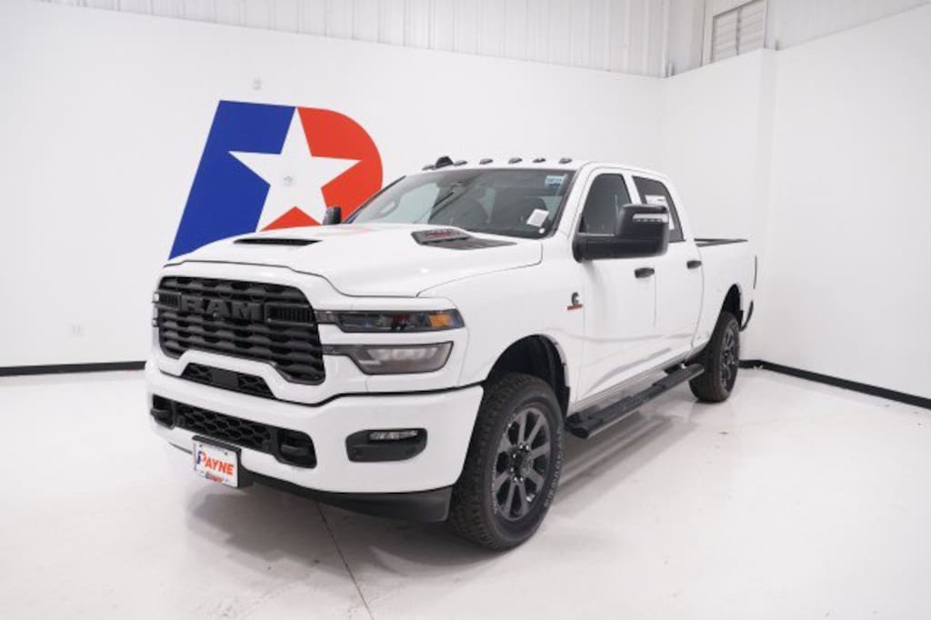 New 2027 Ram 2500 BLACK EXPRESS CREW CAB 4X4 6'4 BOX Pickup