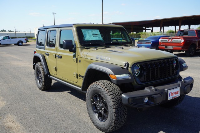 New 2027 Jeep Wrangler 4-DOOR WILLYS Sport Utility