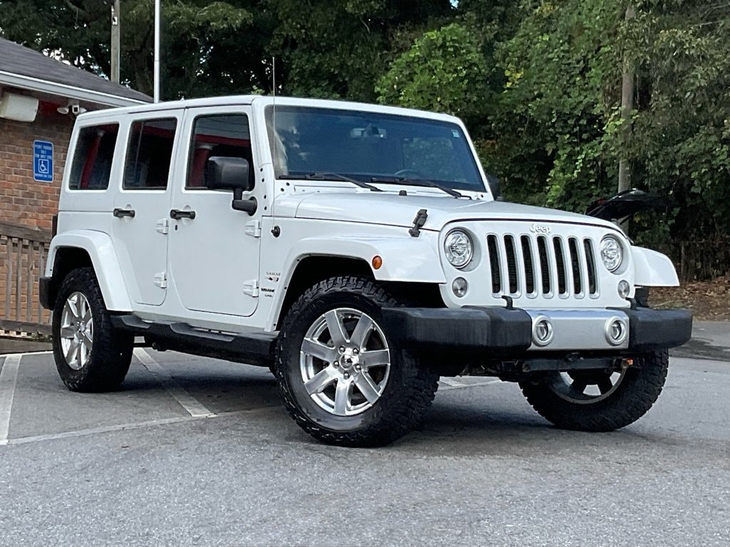 Used 2018 Jeep Wrangler JK Unlimited Sahara Convertible