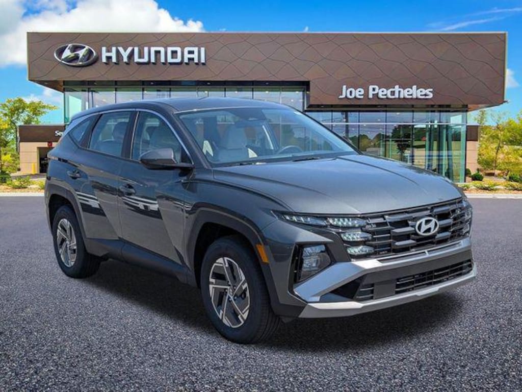 New 2026 Hyundai Tucson Hybrid Blue SUV