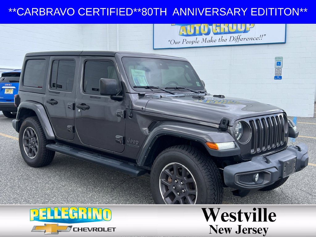 Certified 2021 Jeep Wrangler Unlimited Sport SUV