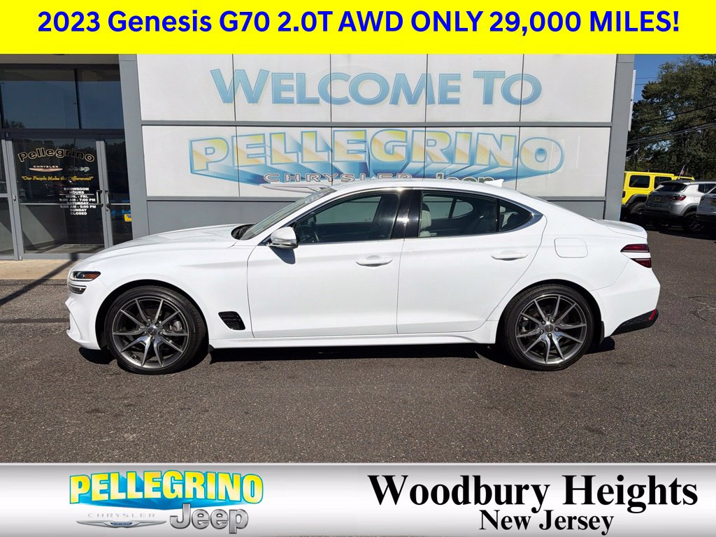 Certified 2023 Genesis G70 2.0T AWD Sedan