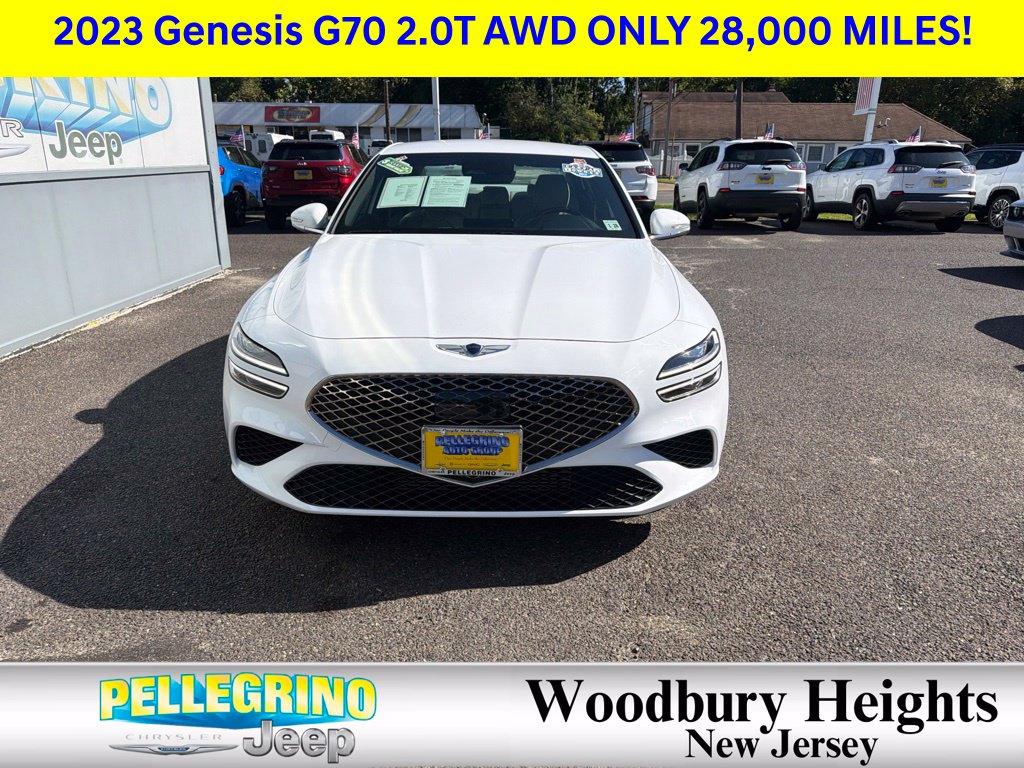 Certified 2023 Genesis G70 2.0T AWD Sedan