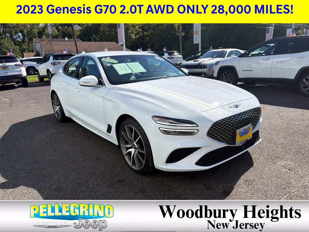 Certified 2023 Genesis G70 2.0T AWD Sedan