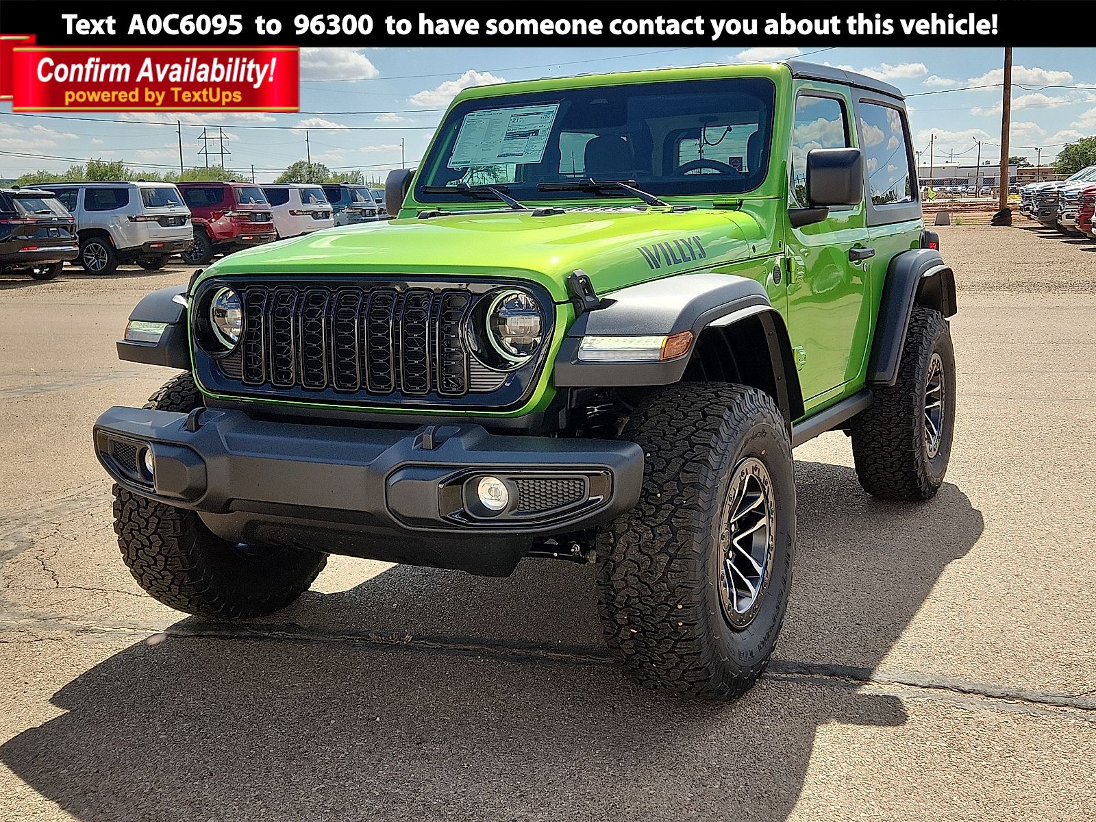 2026 Jeep Wrangler 2-Door Willys