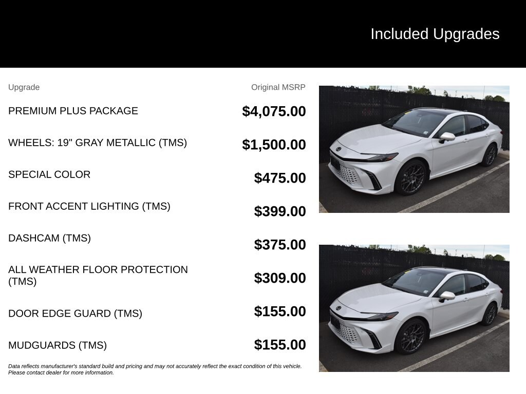 Used 2025 Toyota Camry XSE Sedan