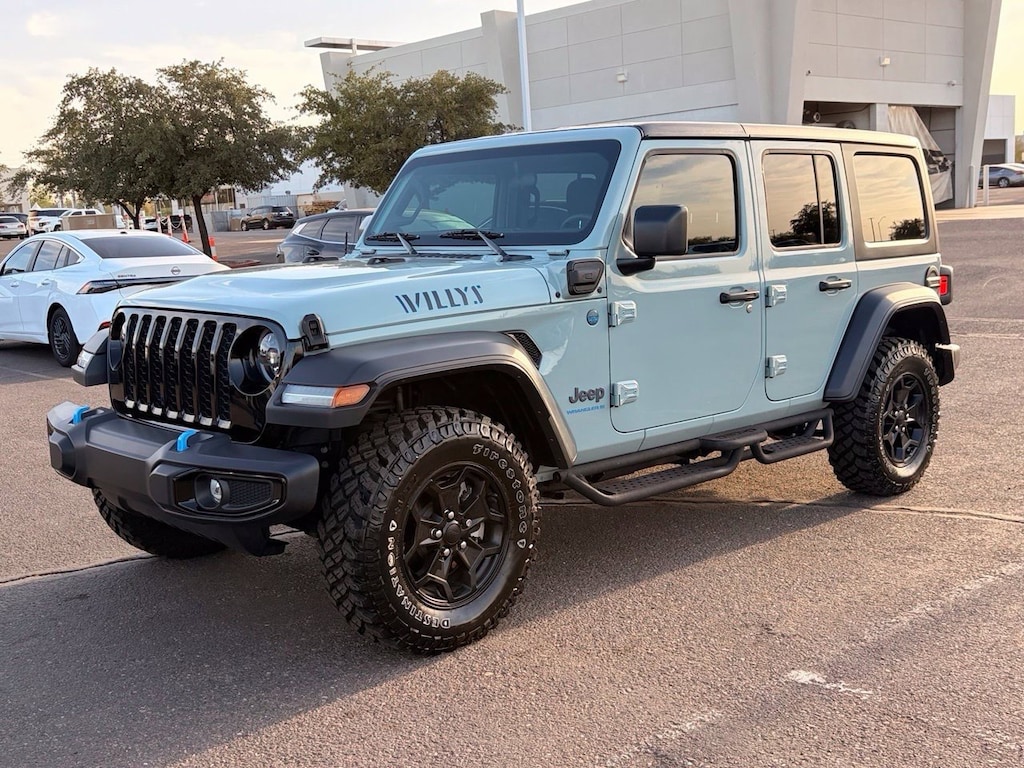Used 2023 Jeep Wrangler Willys 4xe SUV
