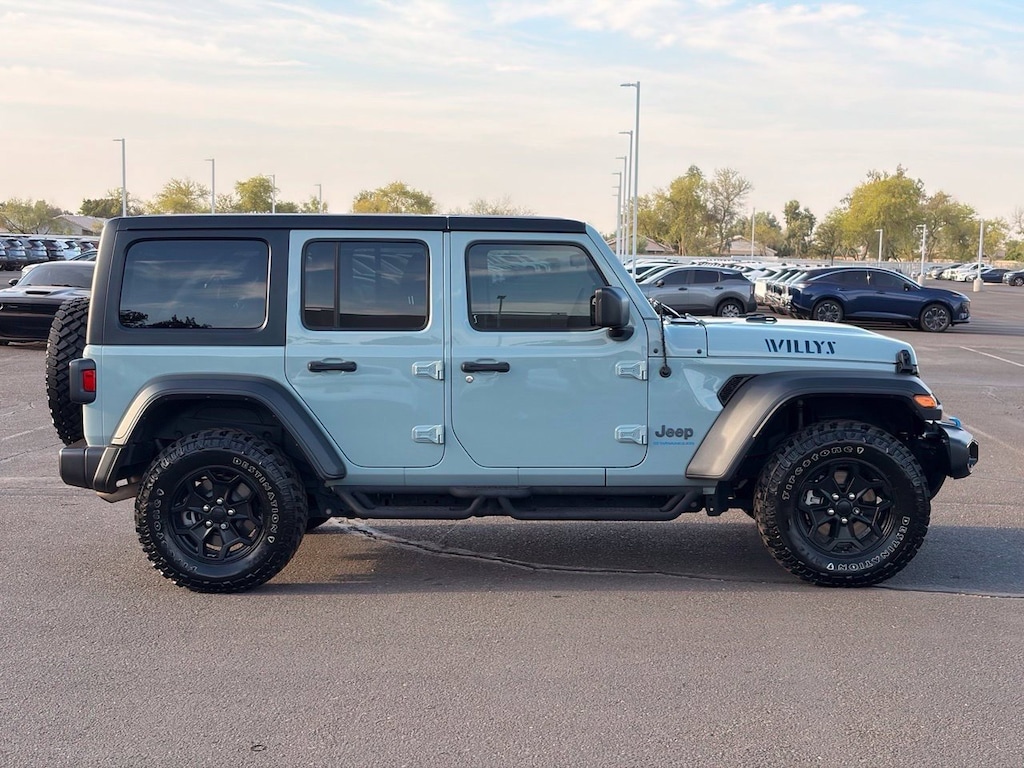 Used 2023 Jeep Wrangler Willys 4xe SUV