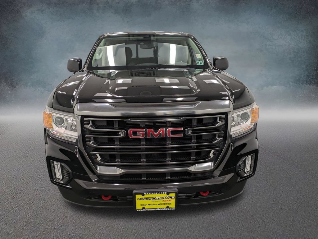 Used 2021 GMC Canyon 4WD AT4 w/Leather Truck Crew Cab