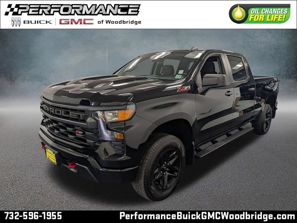 Used 2022 Chevrolet Silverado 1500 Custom Trail Boss Truck Crew Cab