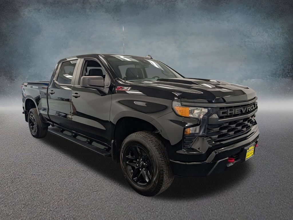 Used 2022 Chevrolet Silverado 1500 Custom Trail Boss Truck Crew Cab