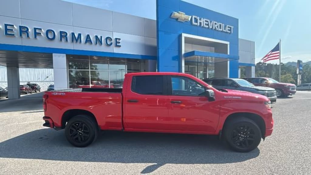 Used 2024 Chevrolet Silverado 1500 Custom Truck Crew Cab
