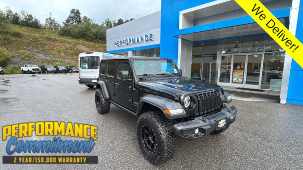 Used 2023 Jeep Wrangler 4xe 4x4 SUV