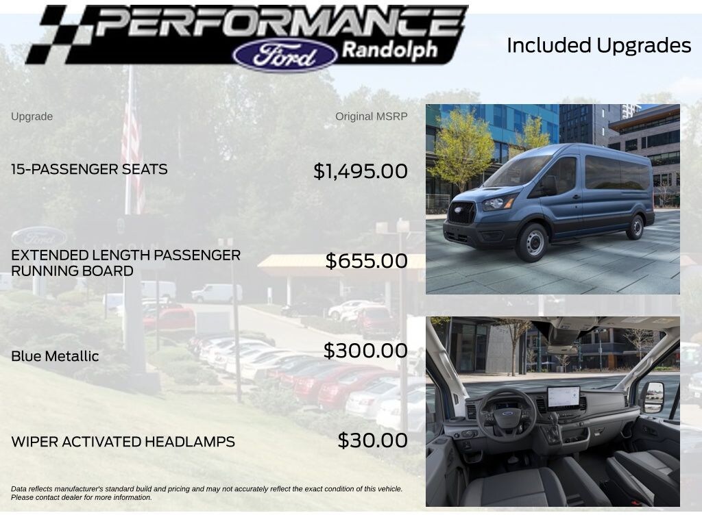 New 2026 Ford Transit-350 Passenger Wagon Medium Roof Van