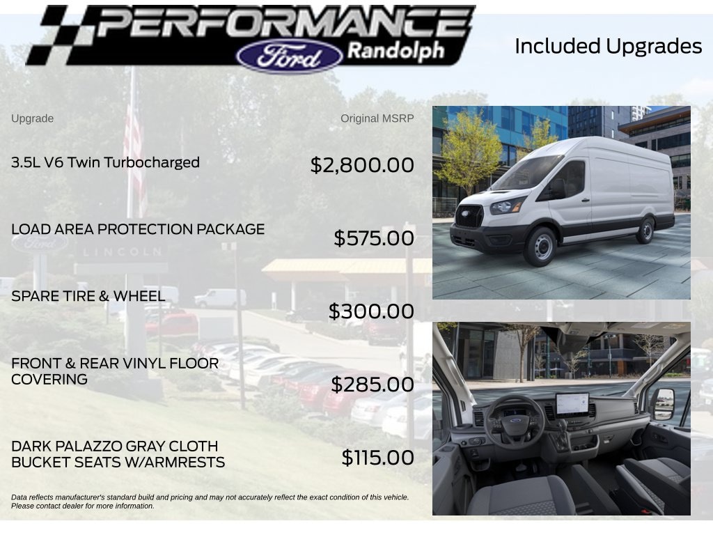 New 2026 Ford Transit-350 Base Cargo Van