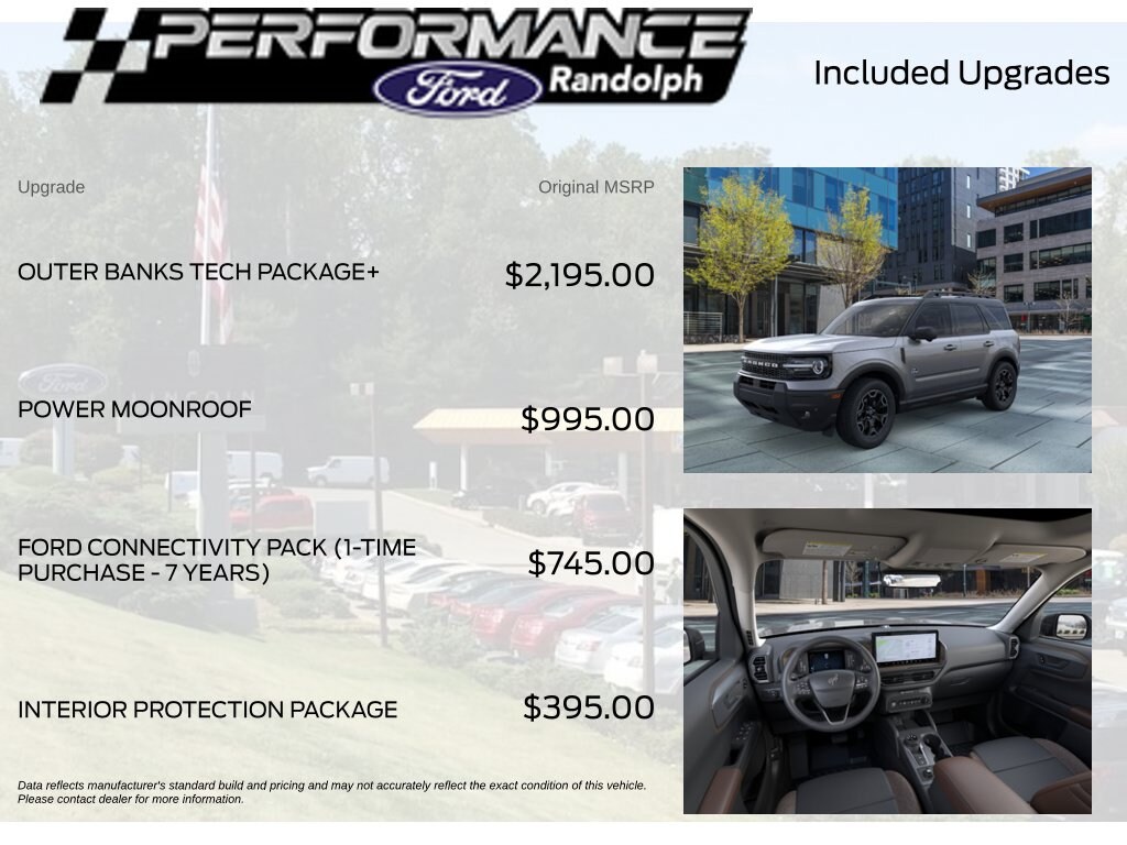 New 2026 Ford Bronco Sport Outer Banks SUV