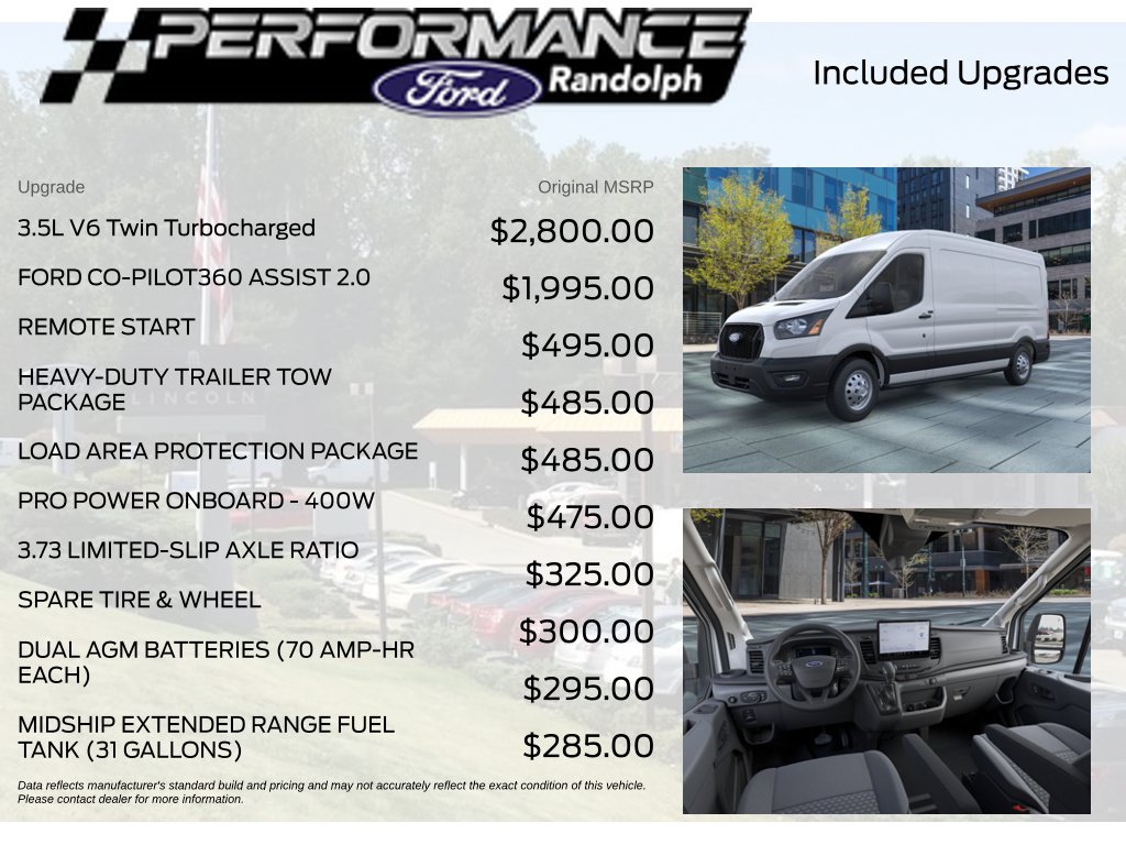 New 2026 Ford Transit-250 Cargo Base Van Medium Roof Van