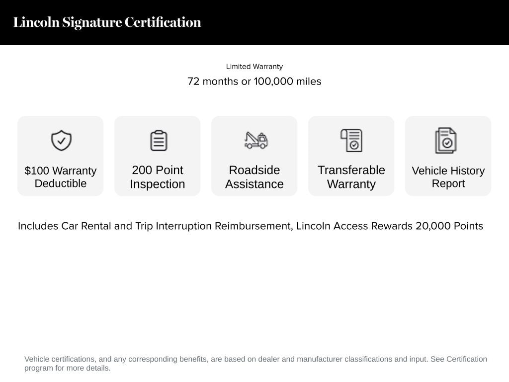 Certified 2023 Lincoln Corsair Reserve SUV