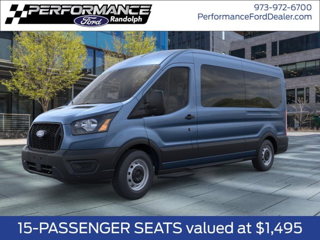 New 2026 Ford Transit-350 Passenger Wagon Medium Roof Van