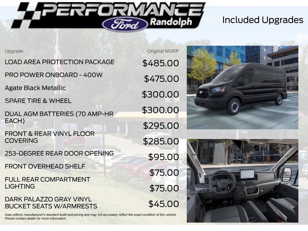 New 2026 Ford Transit-350 Base Cargo Van