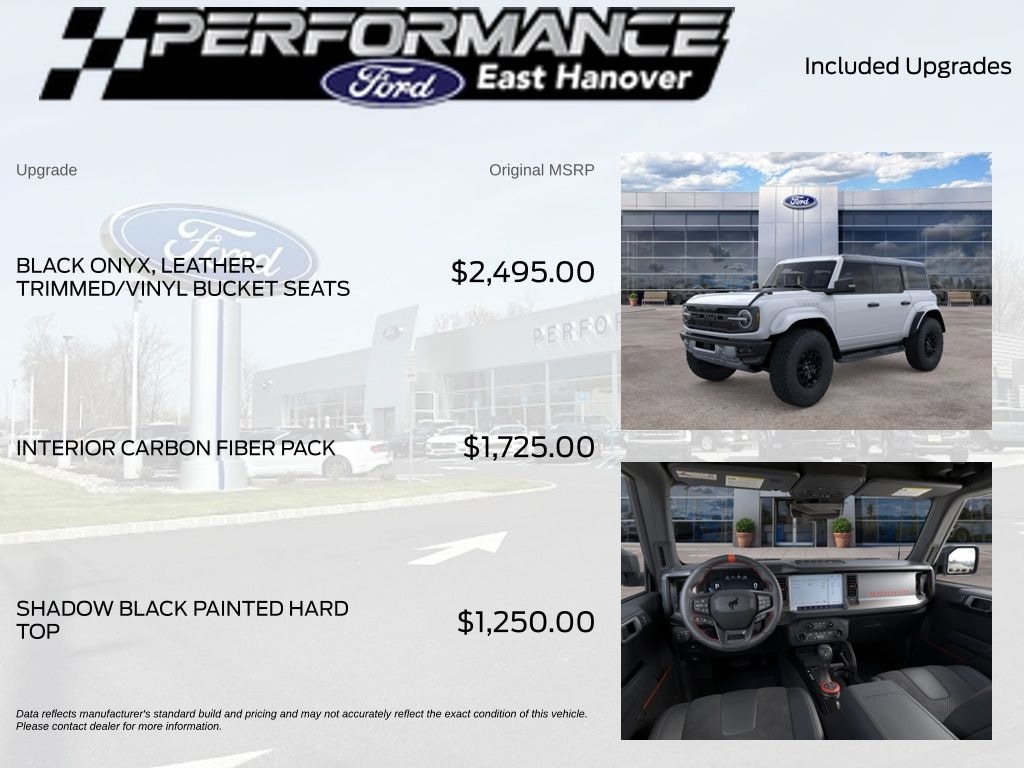 New 2026 Ford Bronco Raptor SUV