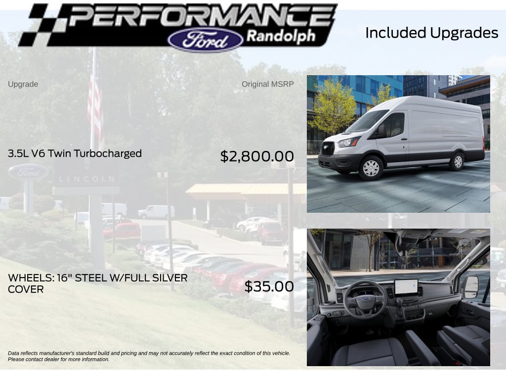 New 2027 Ford Transit-350 Base Cargo Van