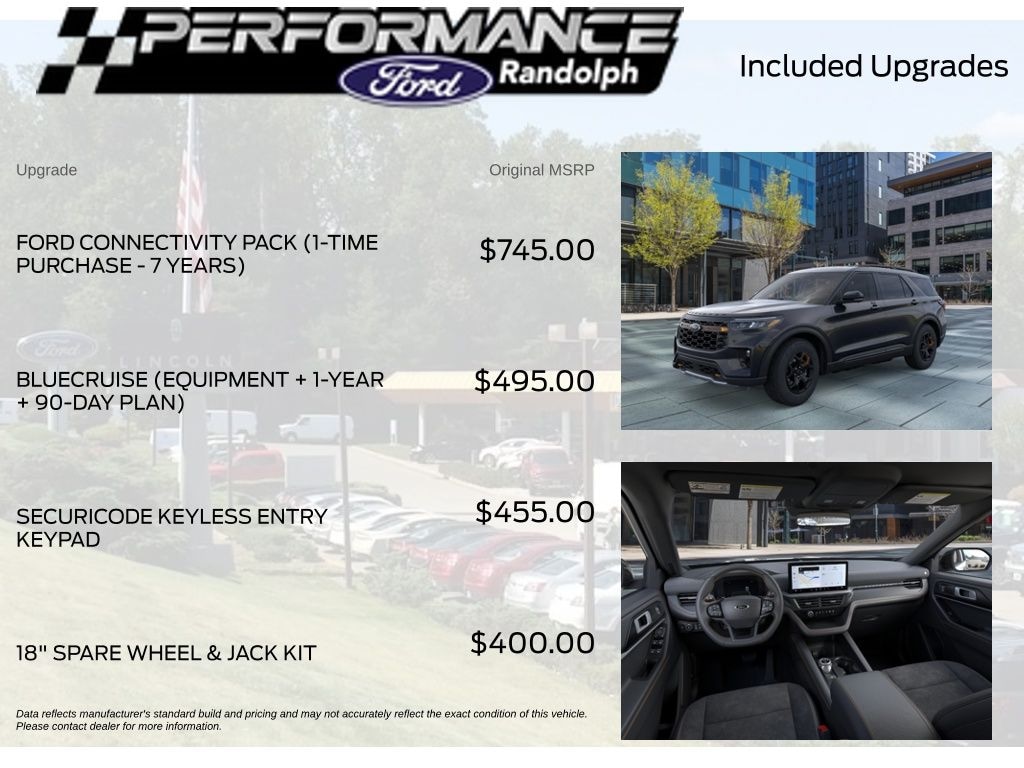 New 2026 Ford Explorer Tremor SUV