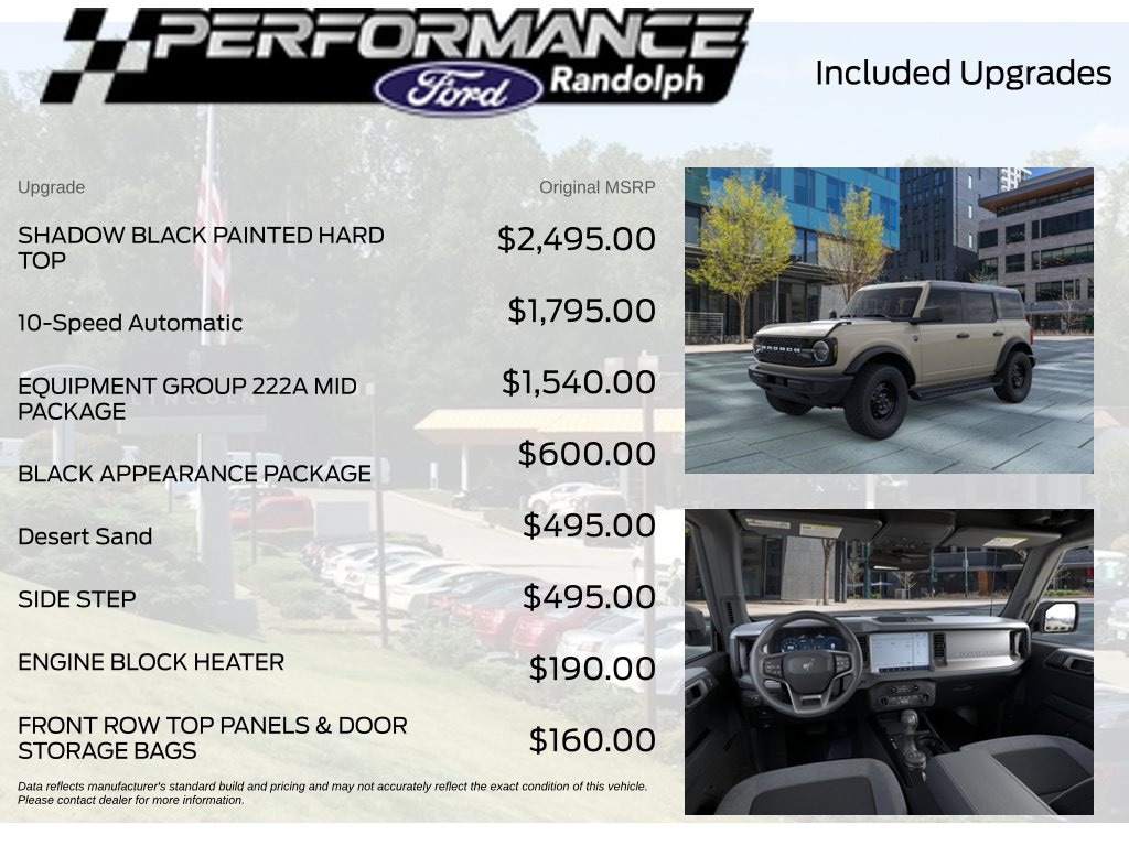 New 2026 Ford Bronco Big Bend SUV
