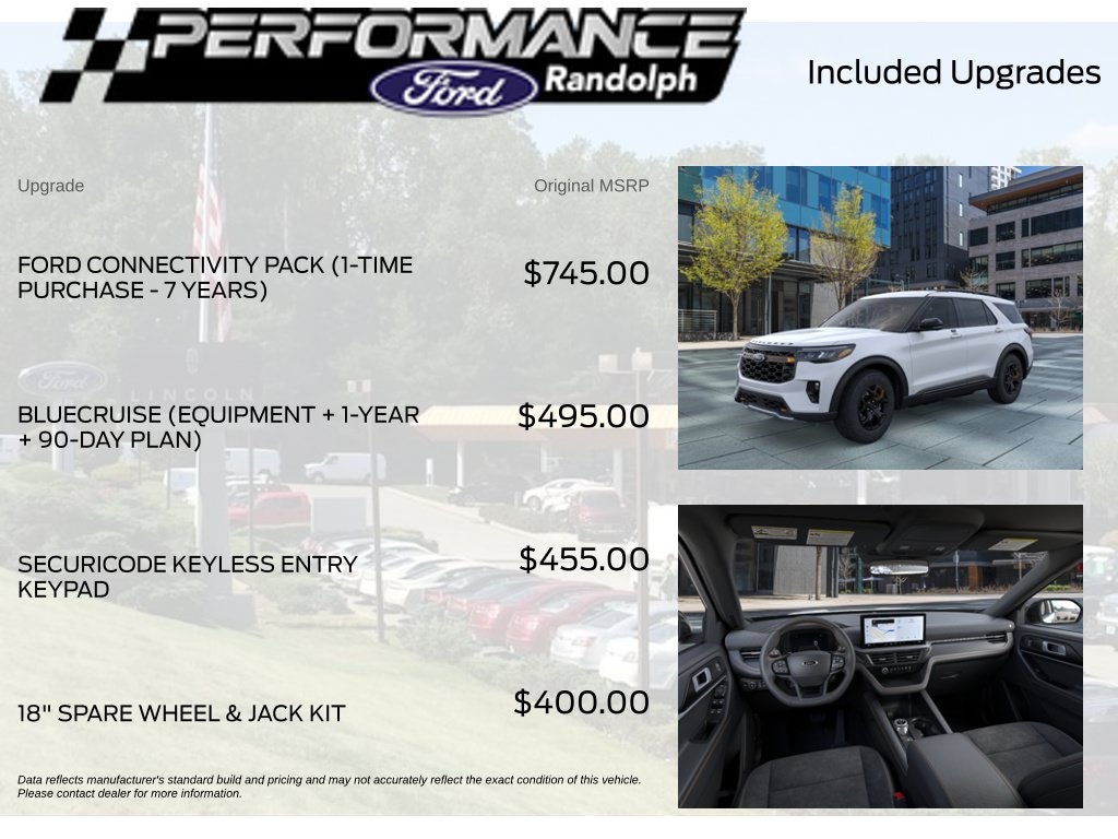 New 2026 Ford Explorer Tremor SUV