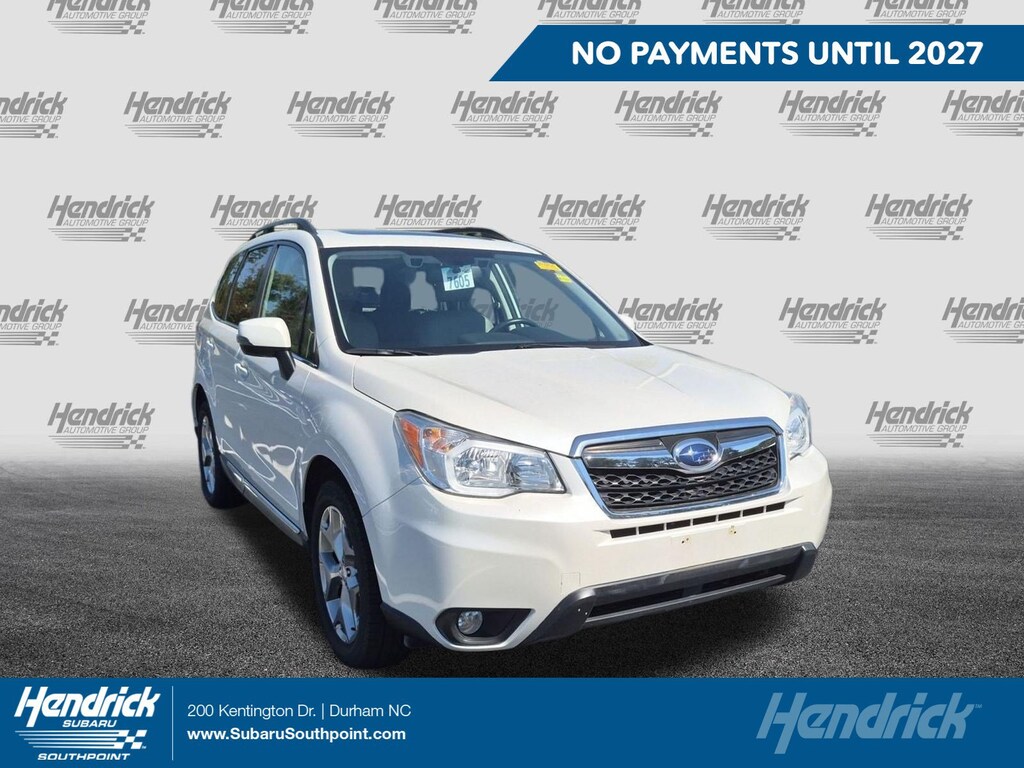 Used 2015 Subaru Forester 2.5i Touring (CVT) SUV