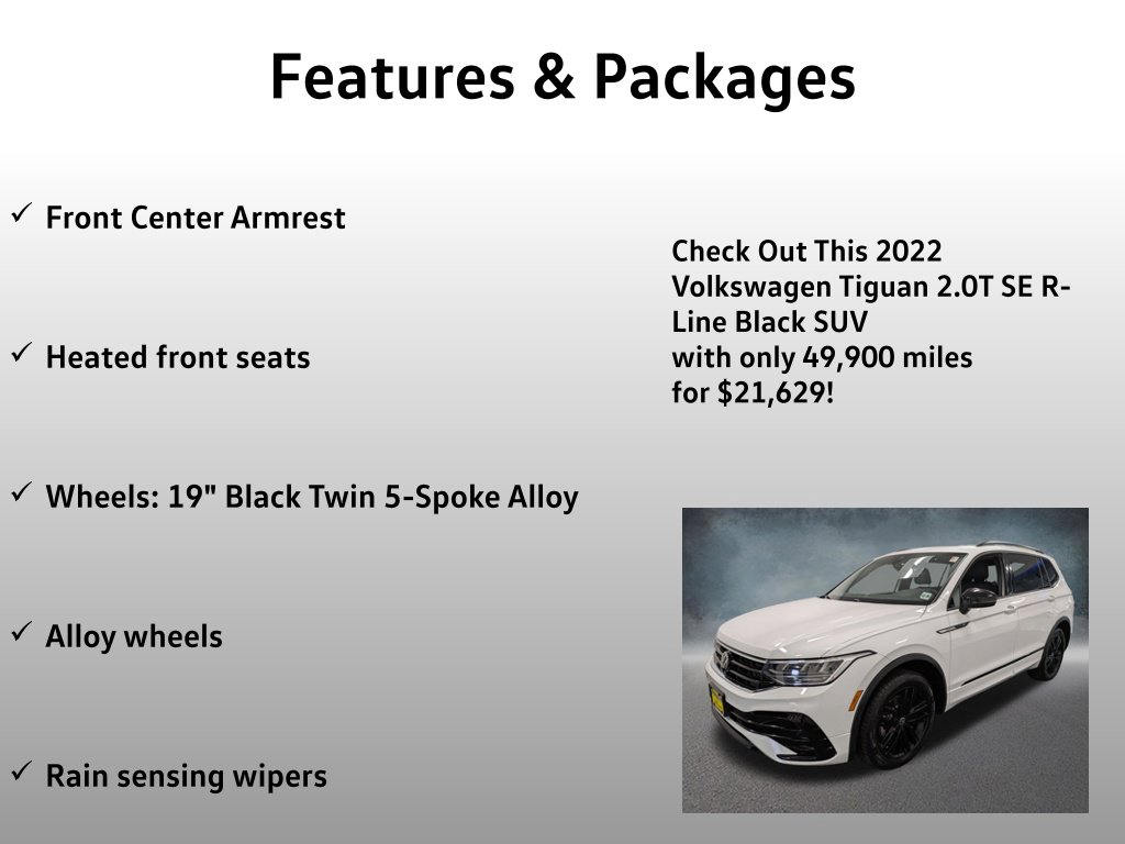 2022 Volkswagen Tiguan SE R-LINE BLACK - Photo 20