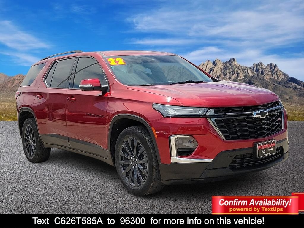 Used 2022 Chevrolet Traverse RS SUV