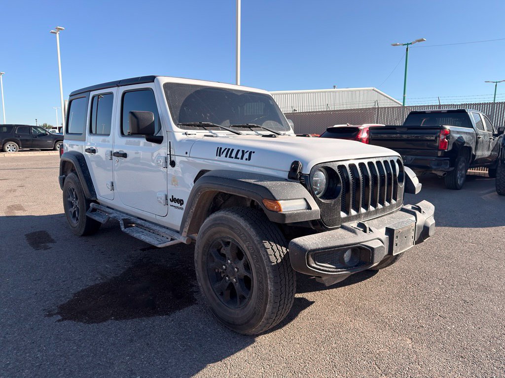 Used 2021 Jeep Wrangler Unlimited Willys SUV