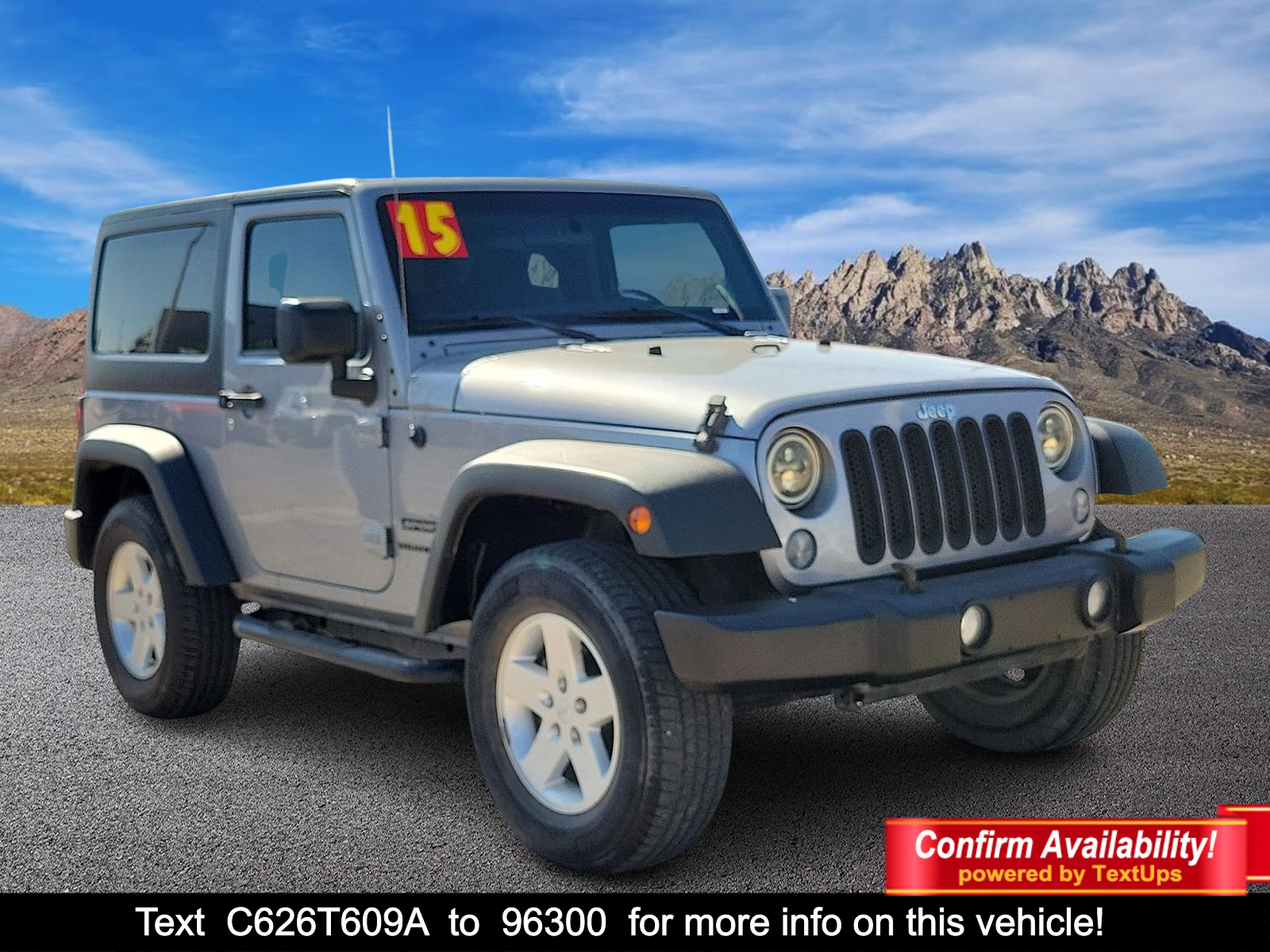 Used 2015 Jeep Wrangler Sport Sport Utility