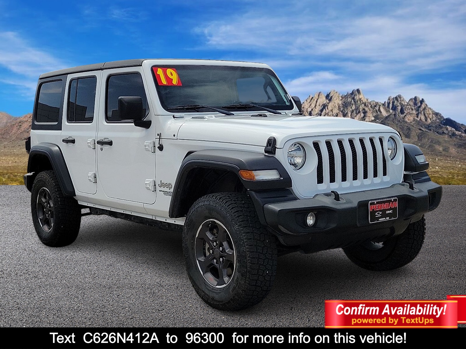 2019 Jeep Wrangler Unlimited