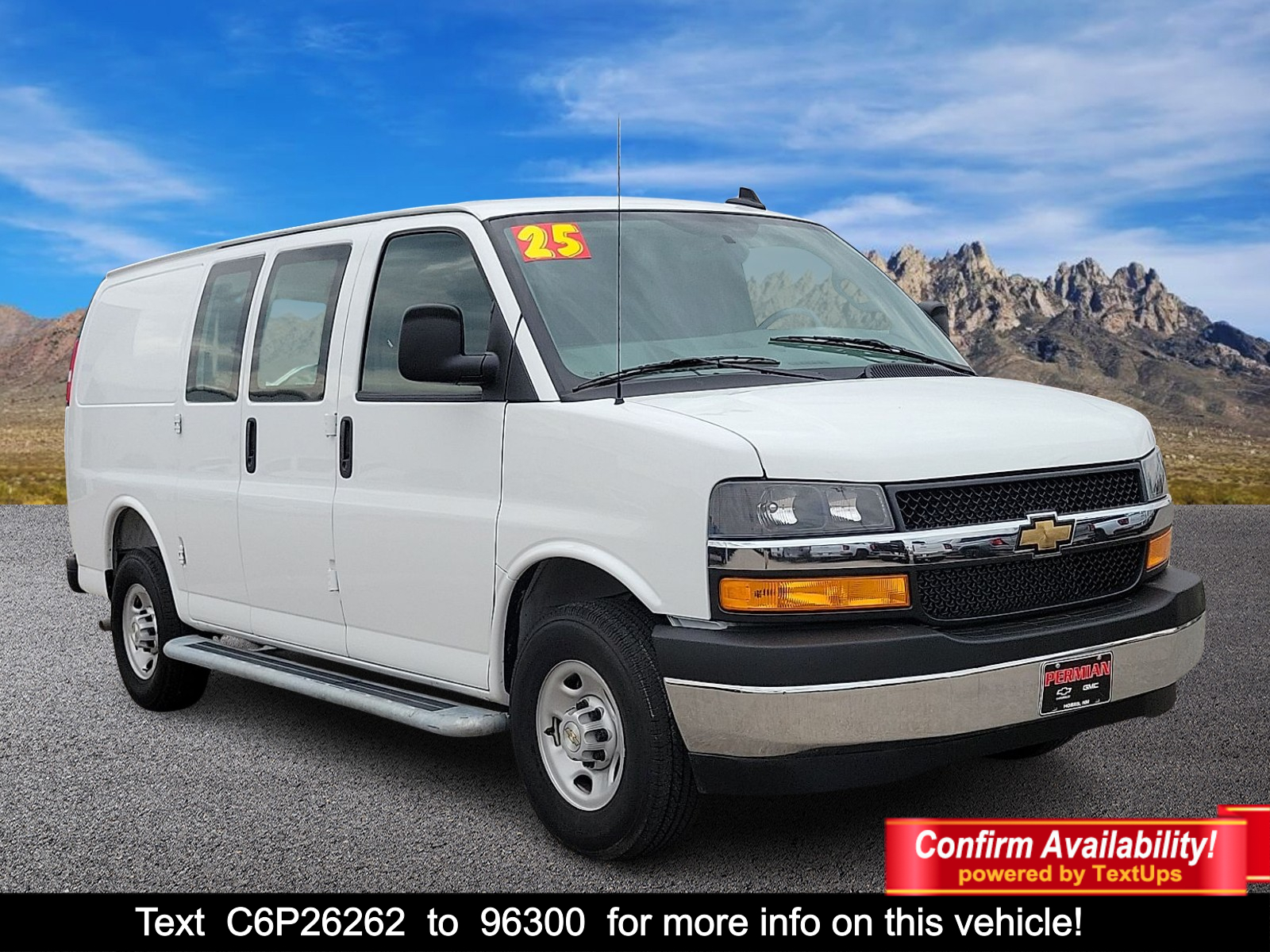 2025 Chevrolet Express Cargo Work Van