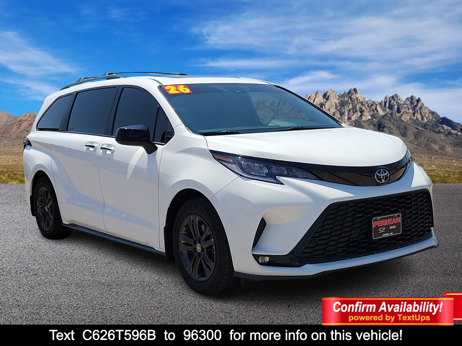 Used 2026 Toyota Sienna XSE Passenger Van