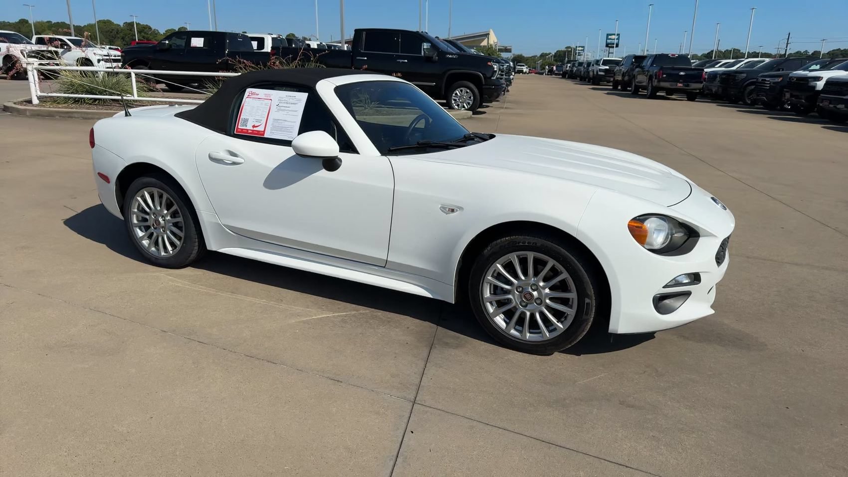 Used 2017 FIAT 124 Spider Classica Convertible