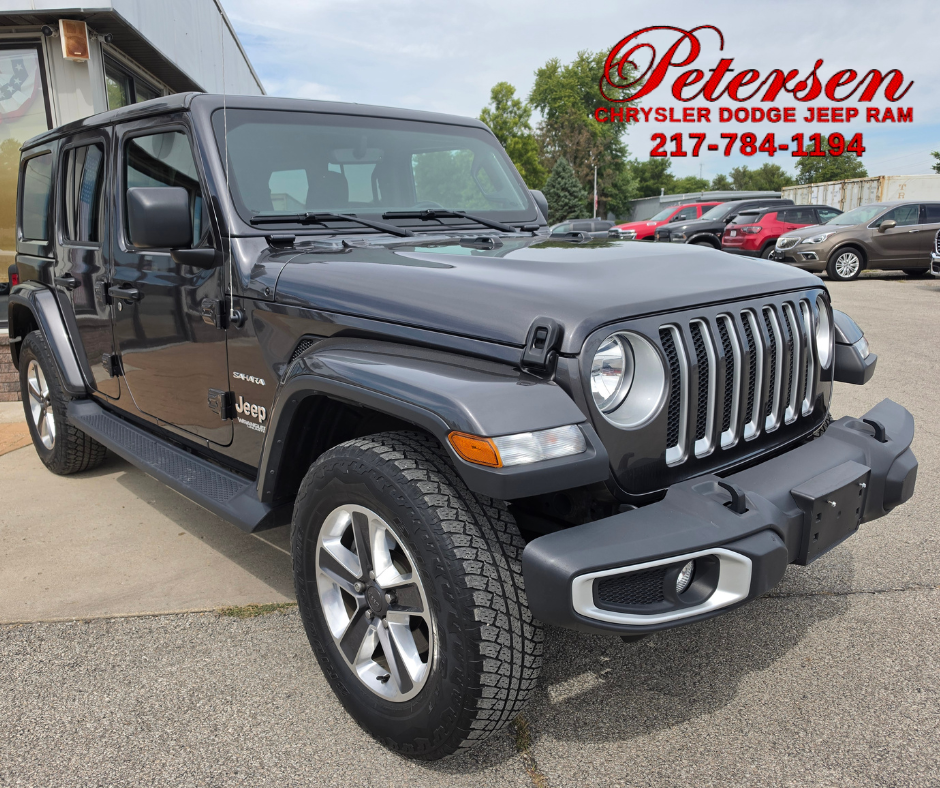 Used 2020 Jeep Wrangler Unlimited Sahara 4x4