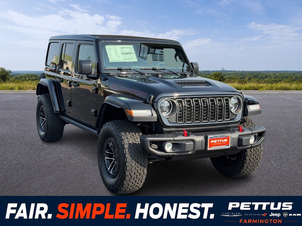 New 2026 Jeep Wrangler Rubicon X Sport Utility