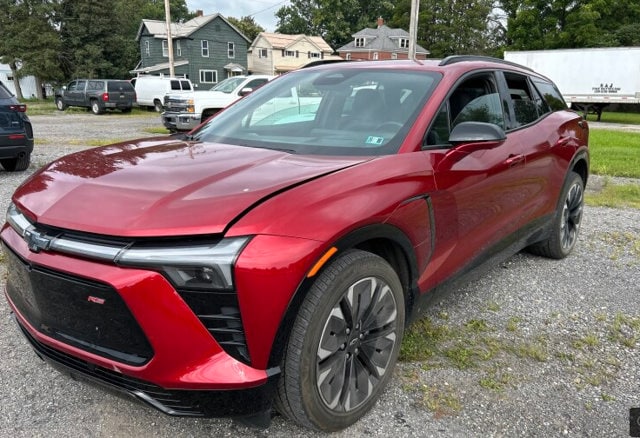 Used 2024 Chevrolet Blazer EV RS with VIN 3GNKDCRJ0RS143750 for sale in Frankfort, IL