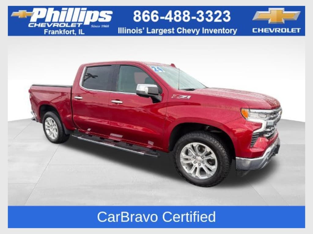 Used 2024 Chevrolet Silverado 1500 LTZ Truck Crew Cab