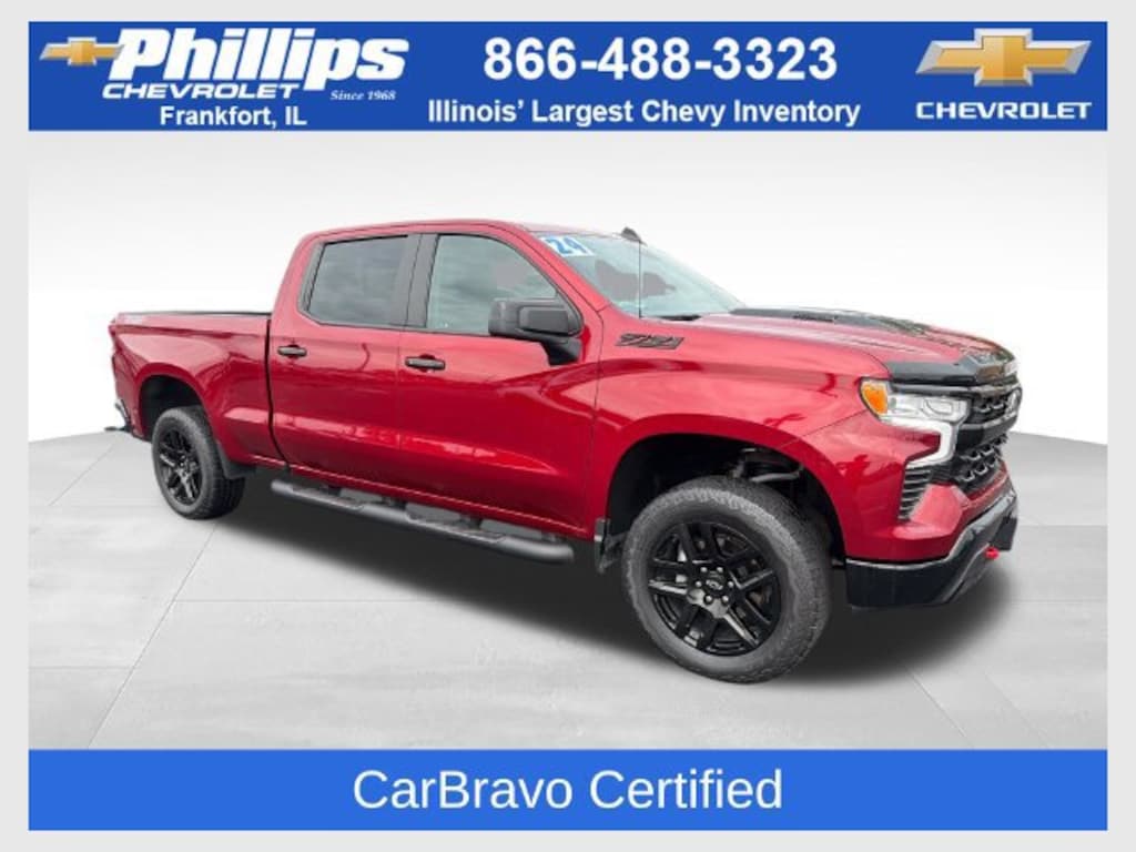 Used 2024 Chevrolet Silverado 1500 LT Trail Boss Truck Crew Cab