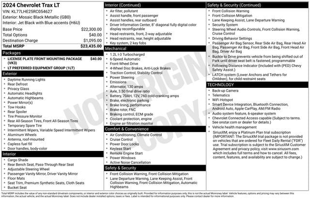 2024 Chevrolet Trax LT - Photo 23