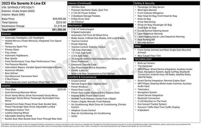 2023 Kia Sorento X-Line EX - Photo 25