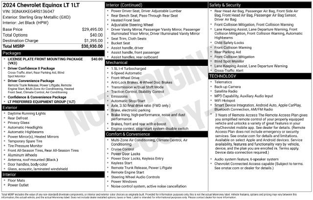 2024 Chevrolet Equinox LT - Photo 24