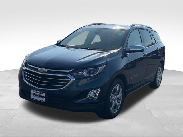 Used 2021 Chevrolet Equinox Premier with VIN 2GNAXNEV2M6104382 for sale in Frankfort, IL